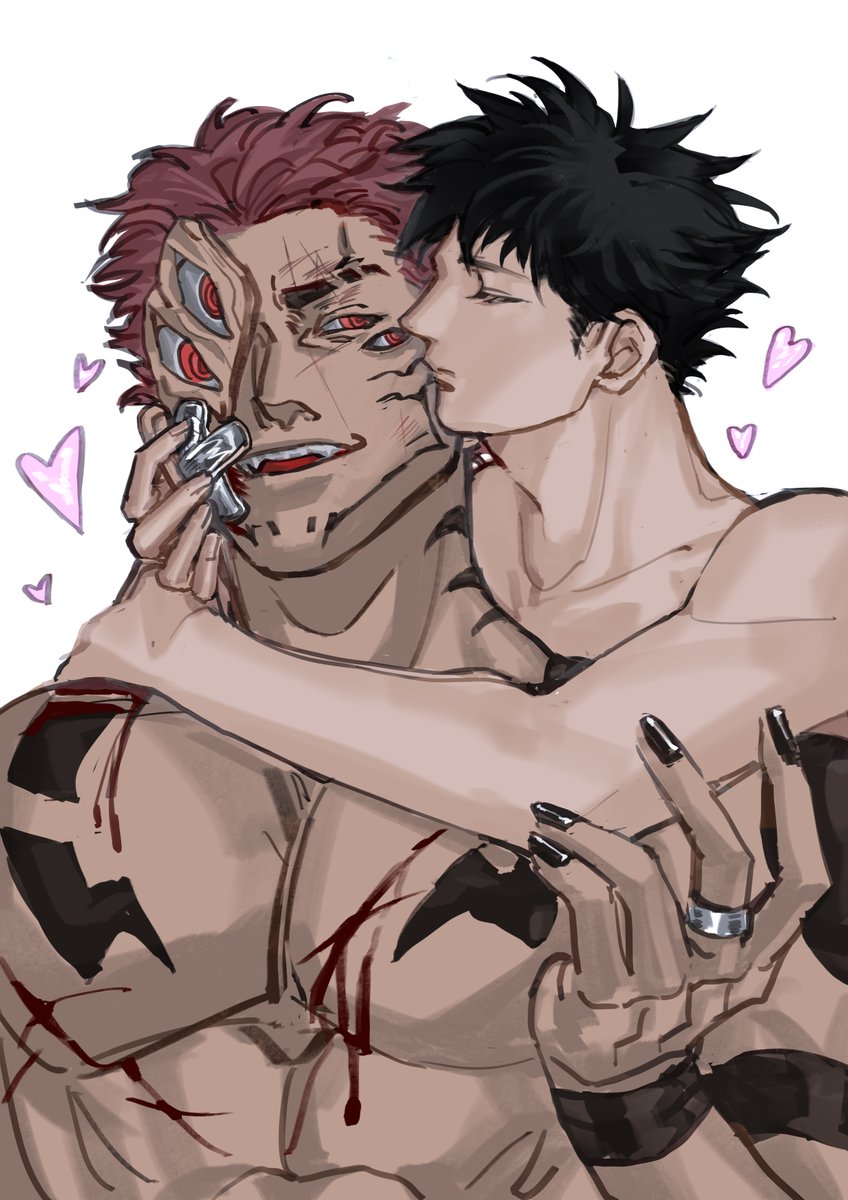 x_talloran's tweet photo. #sukufushi #宿伏
kiss~ kiss~😊🥰😚
（有使用模版） https://t.co/JUupKMMXdW