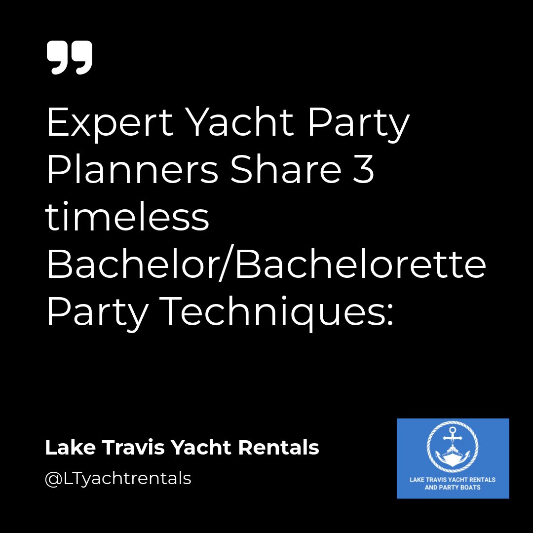 1. Theme it up! 🎉 2. Amp up the music 🎶 3. Safety first! ⚓ Ready to sail away for an epic party? 🛥️ Share your dream yacht party ideas below or DM us! ⚓️ #YachtParty #BachelorBachelorette #LakeTravis #bachelorparty #atx #partyboat #devilscove #lastflingbeforethering