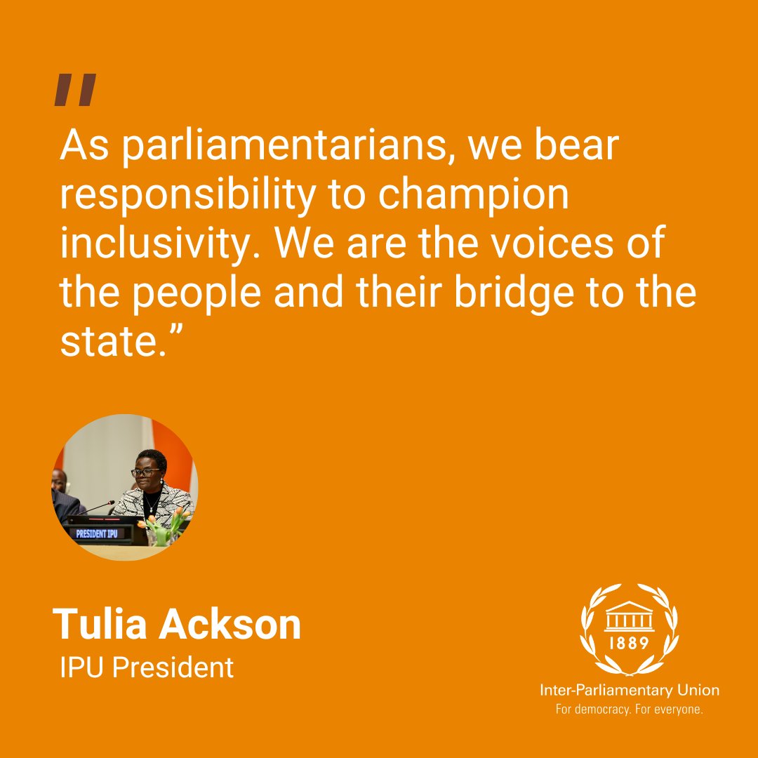 At the opening of the Forum of #YoungMPs here at #IPU148 in Geneva, I reaffirmed my commitment to enhancing #youth participation and empowerment within @IPUparliament and in #parliaments around the world! Find out more about #IPU's Assembly this week ➡️ipu.org/148