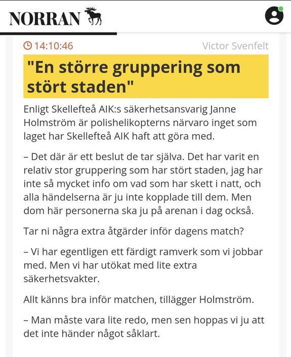 Brucelee01312's tweet photo. Rubrik köping i all ära! https://t.co/GiWL6C8VC0