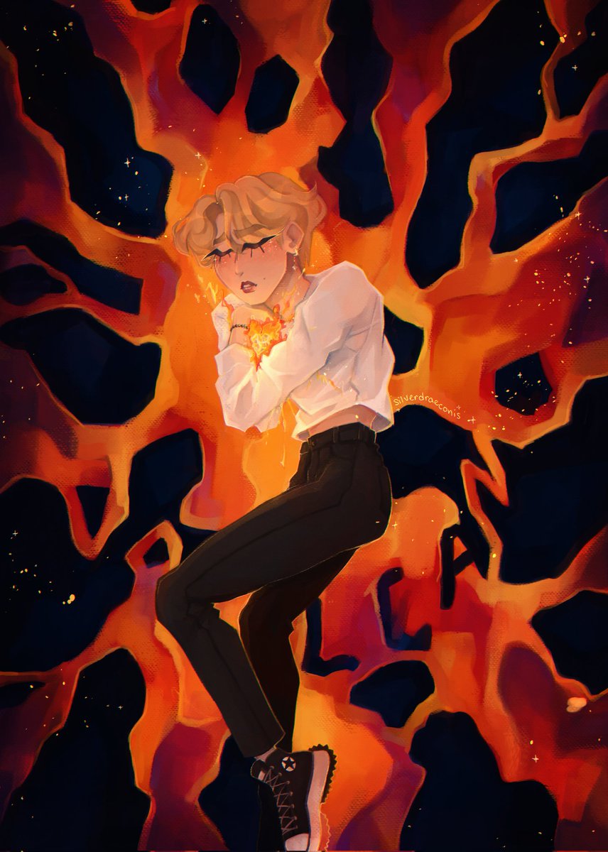 unlike those who run away from you, I'll embrace you

for the #SKZMixtapeZine! 
#straykids #straykidsfanart #han