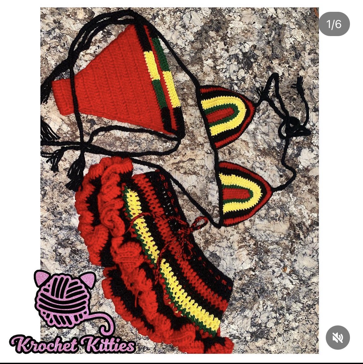 Booked your trip? Get a cute crochet set to step out with 😍❤️‍🔥🖤
#crochet #bookatrip