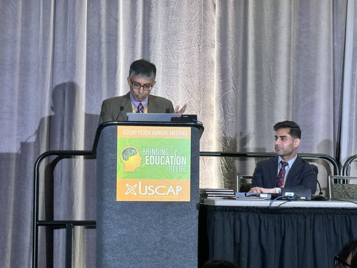 PakAmPathSoc's tweet image. The PAPS Companion Society Dermpath Expert Panel Session starts with @hafeezdiwan presenting "Updates on Melanocytic Lesions"

#PAKPATH #USCAP2024