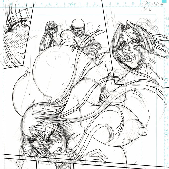 おや?
竿役の様子が・・・ 