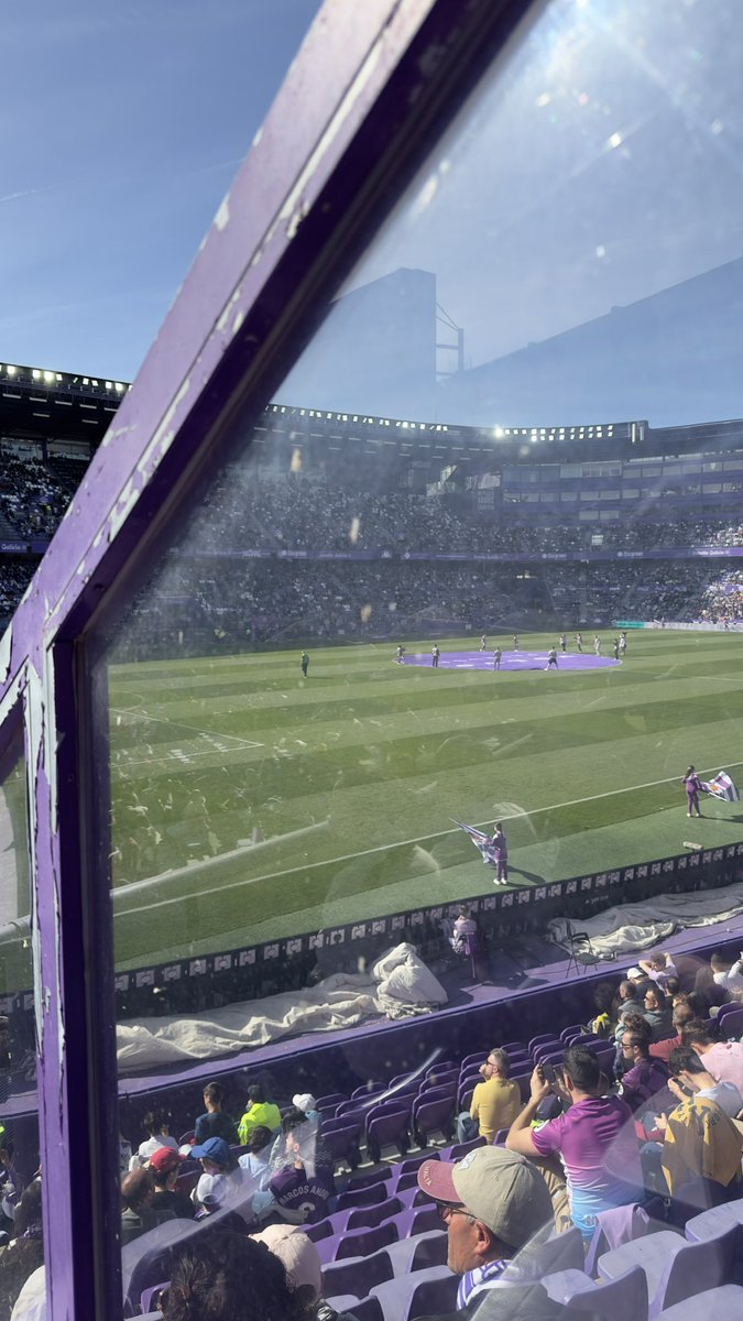 MrsVanNek's tweet image. Binnen #groundhopday #RealValladolid
