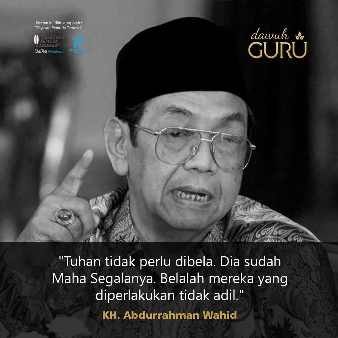 Maka, Tuhan bukan untuk perlawanan.