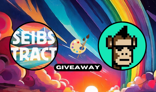 <a href="/Seibstract/">Seibstract</a> 🌄x 🐵<a href="/CryptoMonosNFT/">CryptoMonos</a> 

We are happy to have our Monos friends with us🎉

Delisted Seibstracters Holder will have a chance at winning 1 of 2 Monos NFTs. Enter below:
subber.xyz/seibstract/giv…