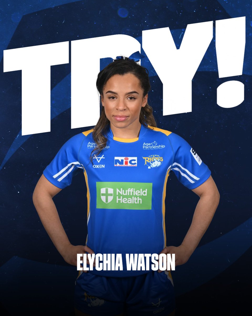49’ TRY - ELYCHIA WATSON

A sensational try from the substitute who breaks from her own 40m line to run the length of the field to score! 

Hull KR Women 0 - 56 Leeds Rhinos Women