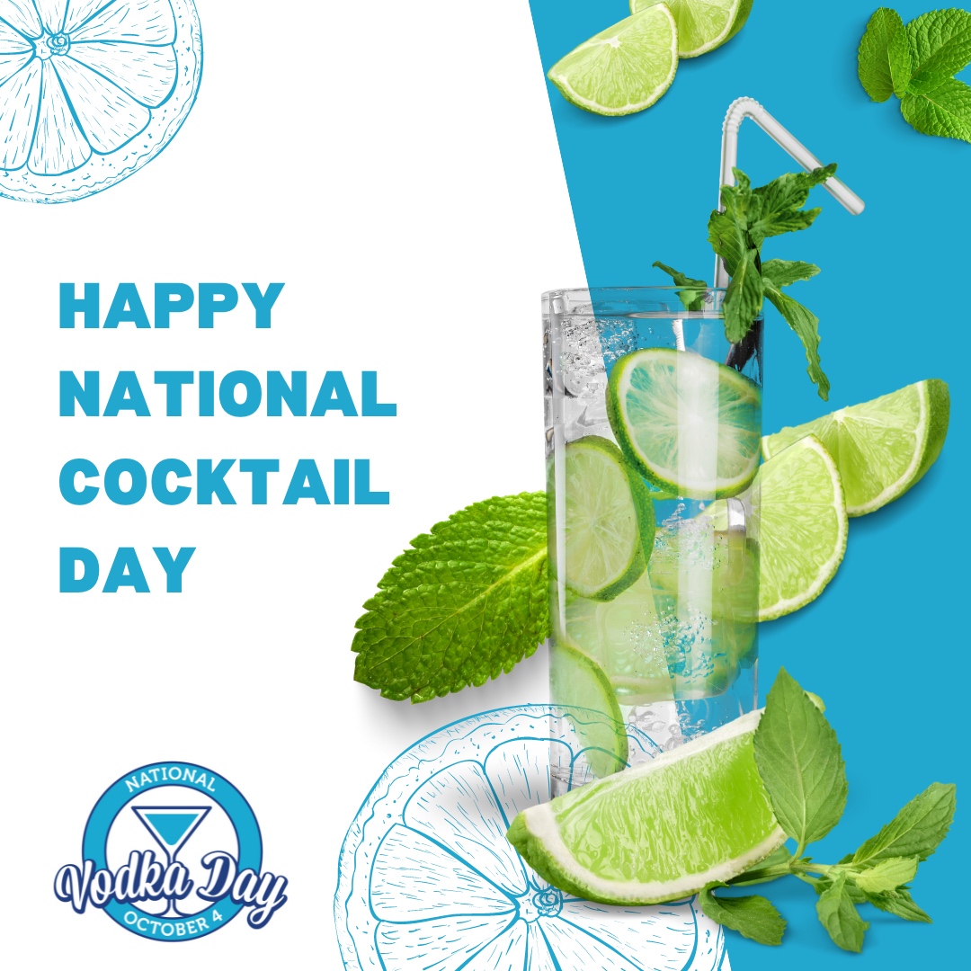 Cheers to #NationalCocktailDay! Whether you’re shaking up a classic martini or experimenting with some creative concoctions, today is the day to mix up a delicious drink. So let's get the party started and celebrate with a cocktail! #CocktailDay #Cheers