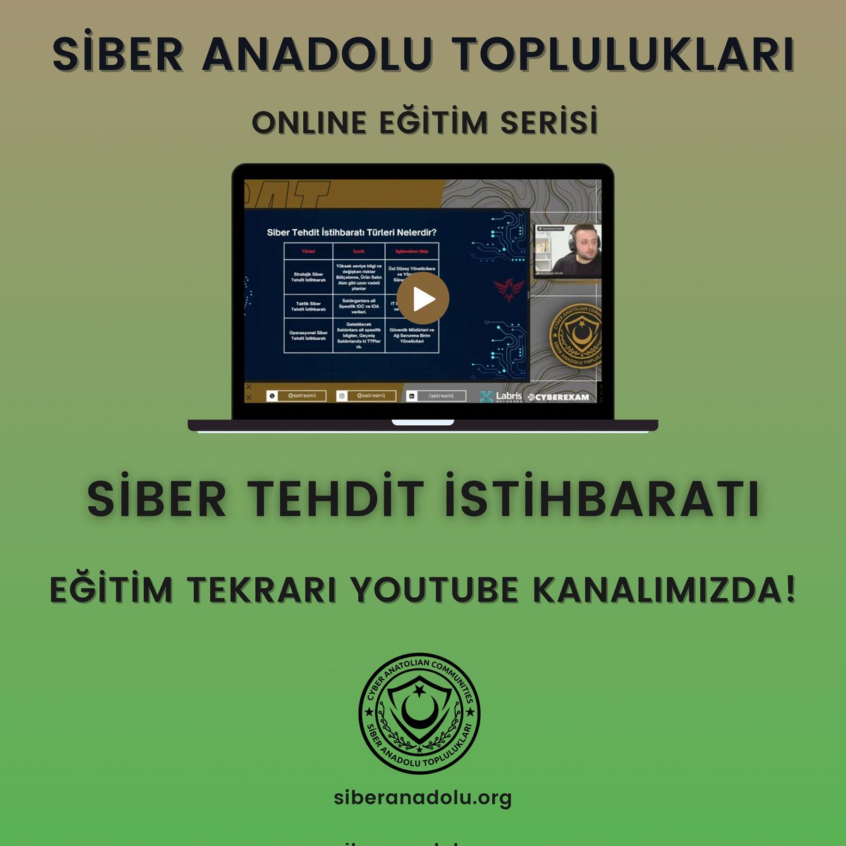 Siber Anadolu Toplulukları tweet media