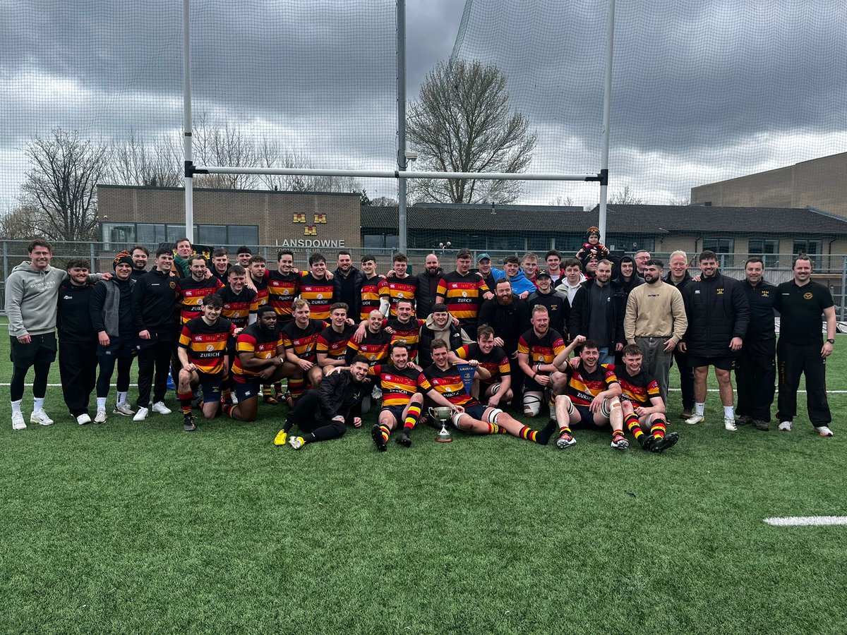 LansdowneFC's tweet photo. Congrats to our J2’s today on winning the Metro D3 league final vs @TullamoreRFC 14-10. Well done to both teams on a super game and hard lines to @TullamoreRFC https://t.co/2HAMDhcXbD