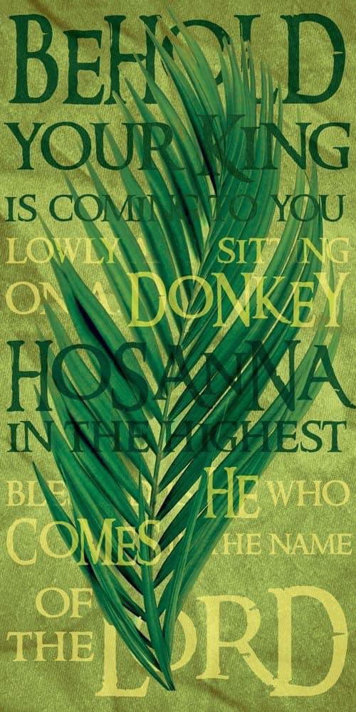 IAmDerrickYoung's tweet photo. Today is #PalmSunday!!! Also the start of Holy week!!!! Let’s prepare ourselves to receive King Jesus!!! #JesusIsComingSoon #JesusChrist #JesusIsLord https://t.co/VwqrnNRxKm
