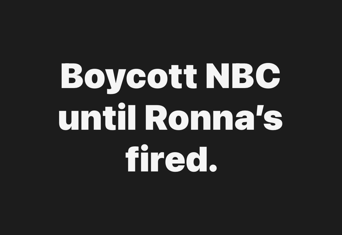Ok @NBCNews I will be switching to another channel to watch my news. This hire is disgusting and disgraceful! WTF!!! #RonnaMcDaniel #NBCNews