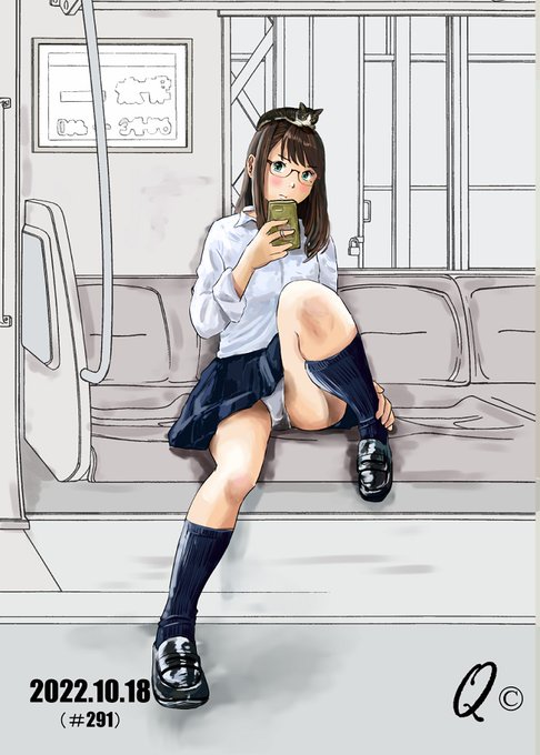 #これを見たやつは座っている画像をあげろ 
見せてくれるうちの子😱 