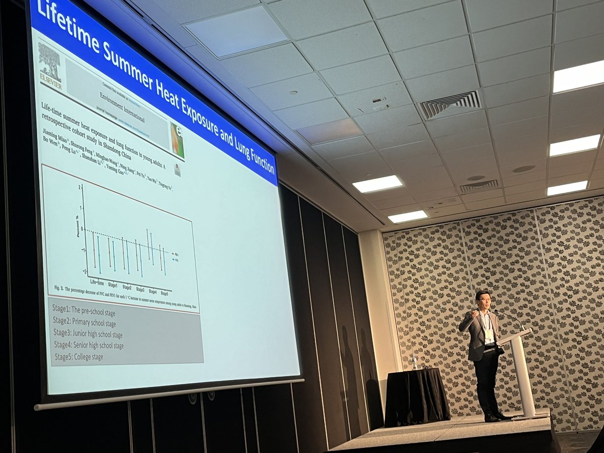 SheikhAlif's tweet photo. Excellent talk on heat exposure and lung health at @tsanz_thoracic ASM #OELDSIG symposium by @YumingGuo007 https://t.co/qZaRKPtkIF