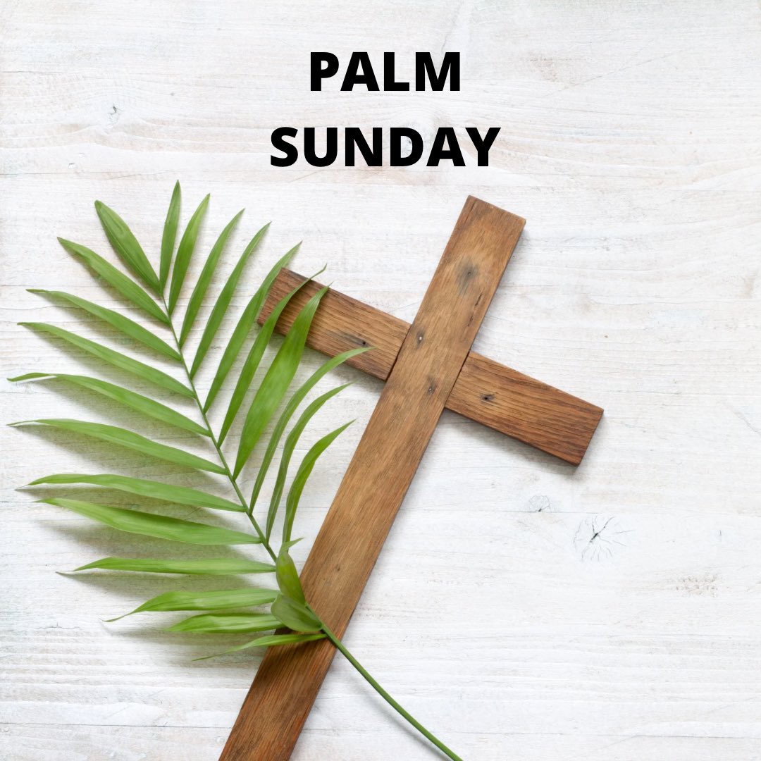 Have a blessed Palm Sunday! #PalmSunday