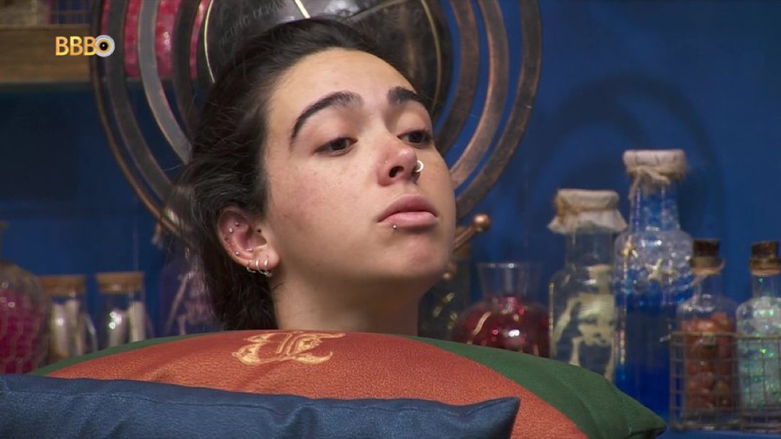 ALFINETEI's tweet photo. Giovanna sobre Davi: "Ele veio aqui, como se precisasse avisar... 'eu limpei viu, pode ir lá usar o banheiro que eu limpei." #BBB24 https://t.co/v77V2aNjgx