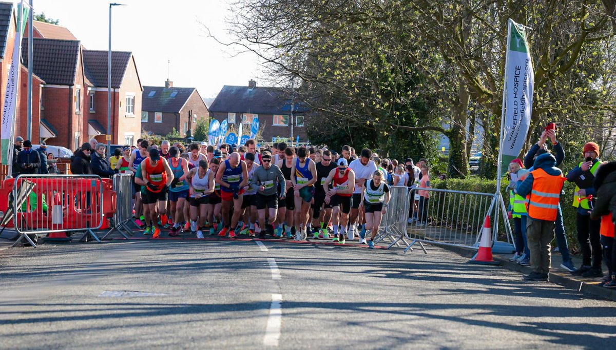 A phenomenal morning! 💚 A huge thank you to every single person who joined us and took part in our 27th annual #Wakefield10K and #1KFunRun, an incredible sight, seeing over 2000 runners pounding the pavements to support local hospice care here in Wakefield. For full timing…