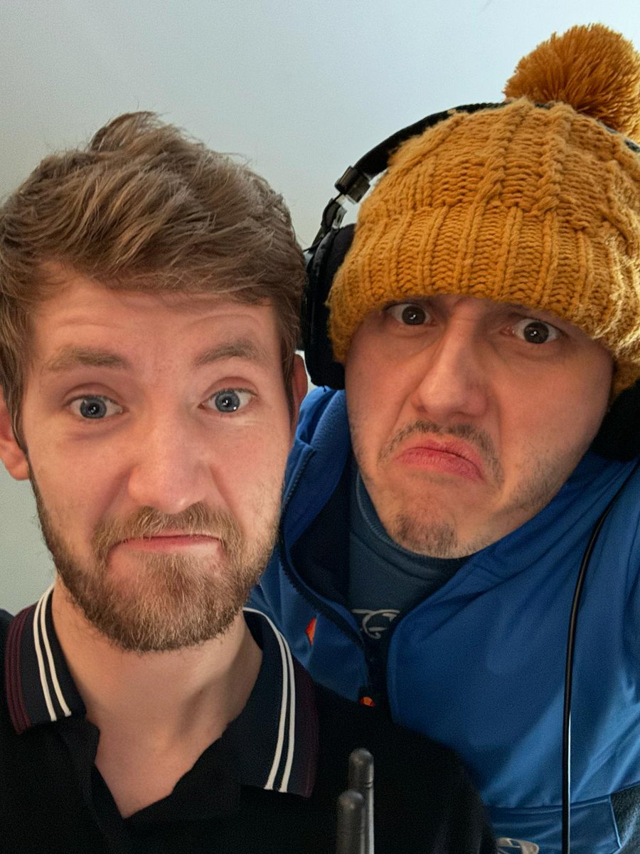 We love a Jonny and Adam set selfie.... 3 more scenes down today wooo #timetoact #showreel #film