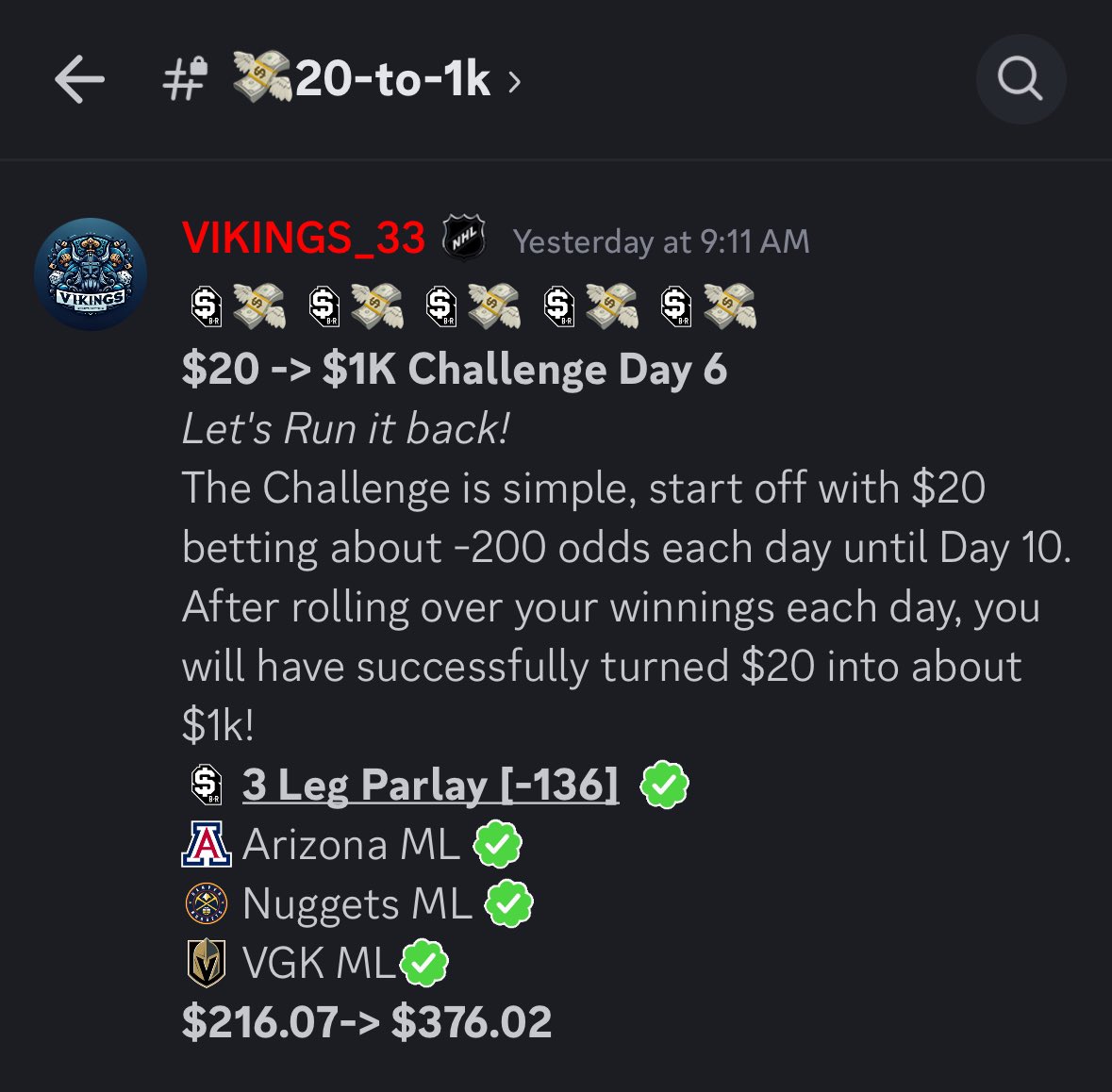 APlusPicks's tweet photo. $30 -> $1,000+ IN LESS THAN 7 DAYS!! The boys have been cookinnnn the books lately💵 Join NOW to start winning thousands💰

Our Top-Tier Community: https://t.co/wYiEsBoe6Q

#sportsbettingtwitter #MarchMadness2024 #sportsbettingtwitter #SportsPicks #SportsGambling https://t.co/ntYqHzSNlM