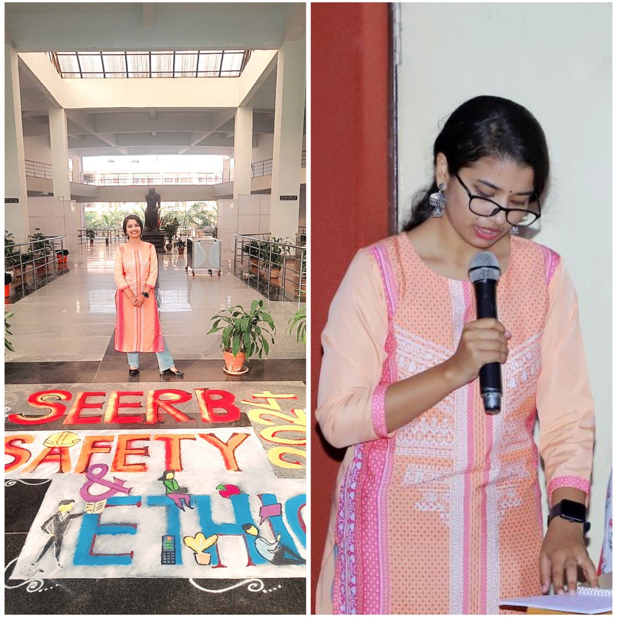 PSpoojashukla's tweet image. Glad to be part of the one-day lecture workshop on &apos;Safety and Ethics Essentials for the Research Beginners&apos; #SEERB2024, organized at @HydUniv.
A series of talks and interactions with the experts in the domain of research safety and ethics was indeed an informative delight!☣️☢️