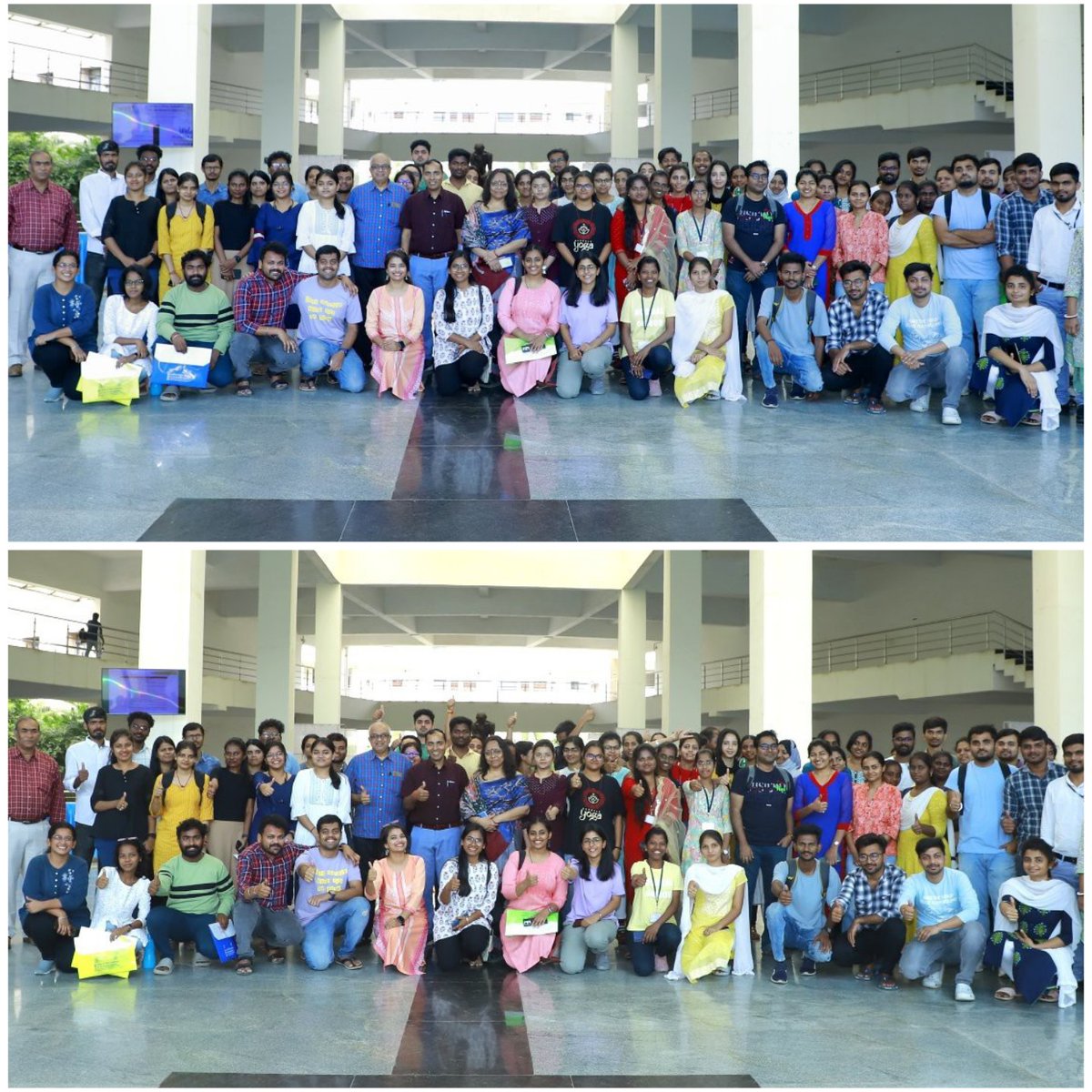 PSpoojashukla's tweet image. Glad to be part of the one-day lecture workshop on &apos;Safety and Ethics Essentials for the Research Beginners&apos; #SEERB2024, organized at @HydUniv.
A series of talks and interactions with the experts in the domain of research safety and ethics was indeed an informative delight!☣️☢️