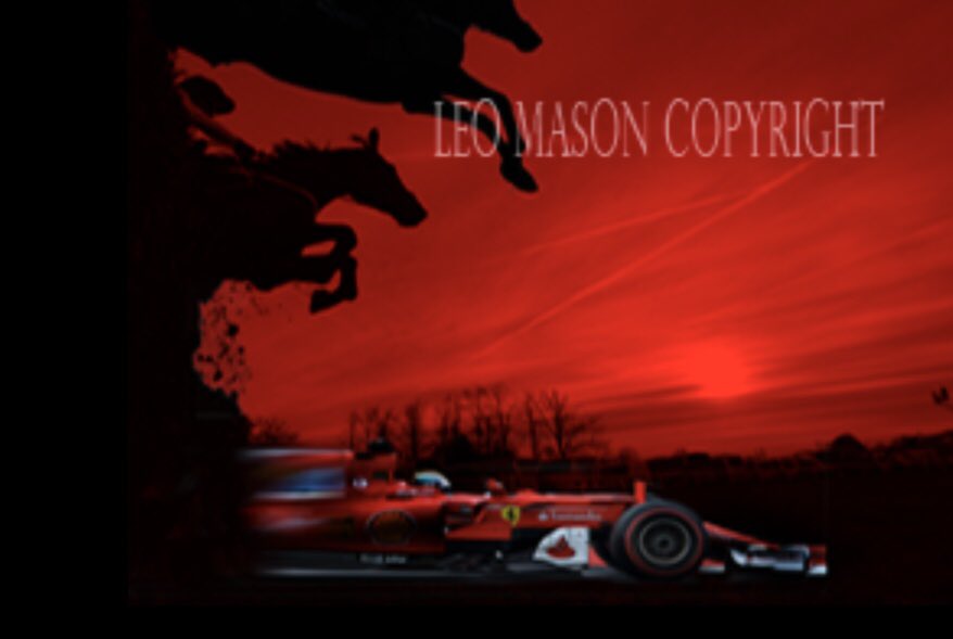 #leomasonsports/ From a time long ago……..#Ferrari meets#Sandown Park.