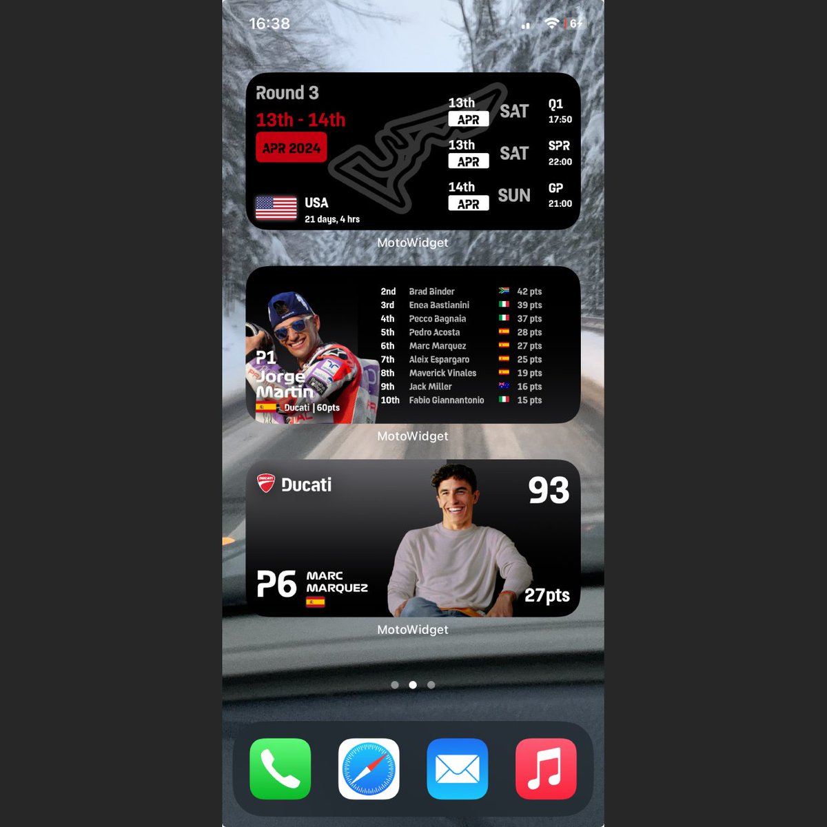MotoWidget's tweet photo. @MotoGP @37_pedroacosta @Tech3Racing Crazy race!
https://t.co/ZXsLN0aU7J https://t.co/5A5tFObZ21