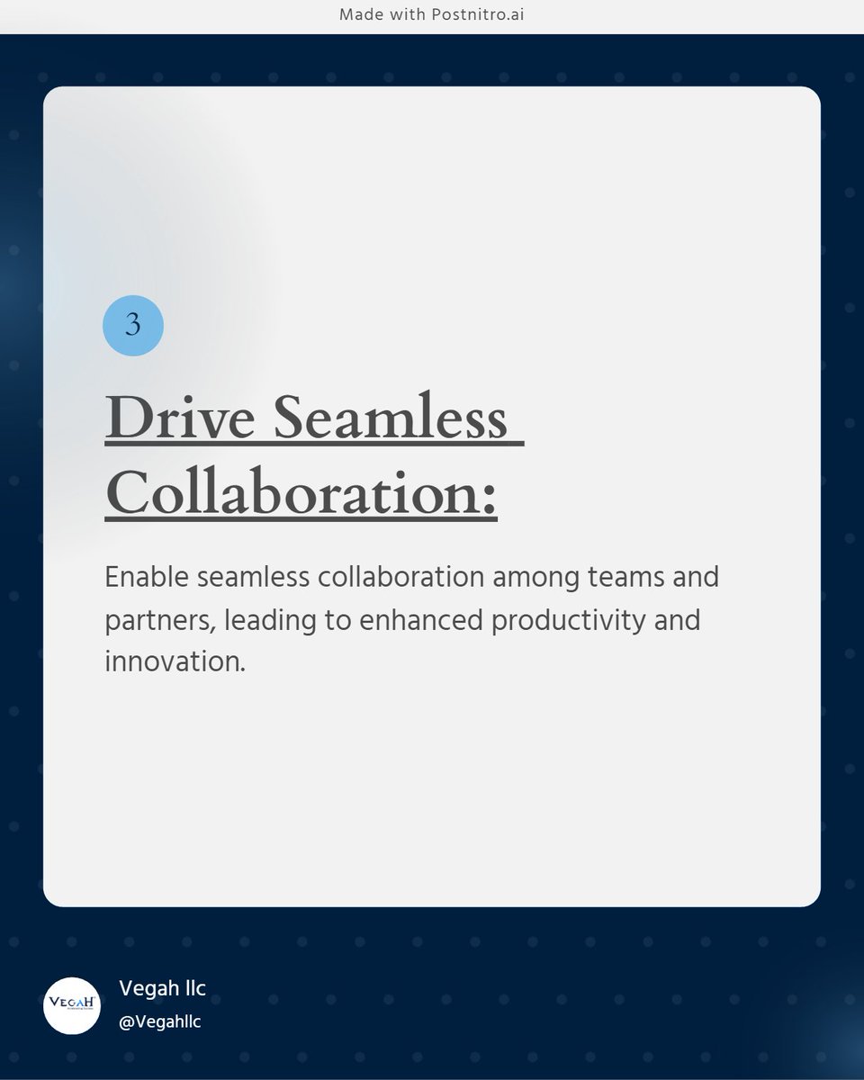 Strengthen B2B relationships with SAP B2B solutions, expertly integrated by Vegah LLC
#VegahLLC #B2Bintegration #SAPsolutions #B2Brelationships #businesspartnerships #B2Bcollaboration #innovative #B2Bnetworking #SAPexpertise #strengthenpartnerships #B2Bsolutions  #Vegahconsulting