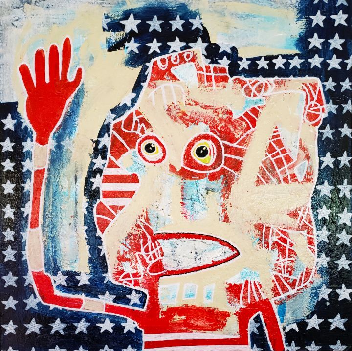 swingalingprods's tweet photo. Art of the Day: "Hand up for your rights". Buy at: https://t.co/WGQOckjz0Z https://t.co/l7T3pQyf7k