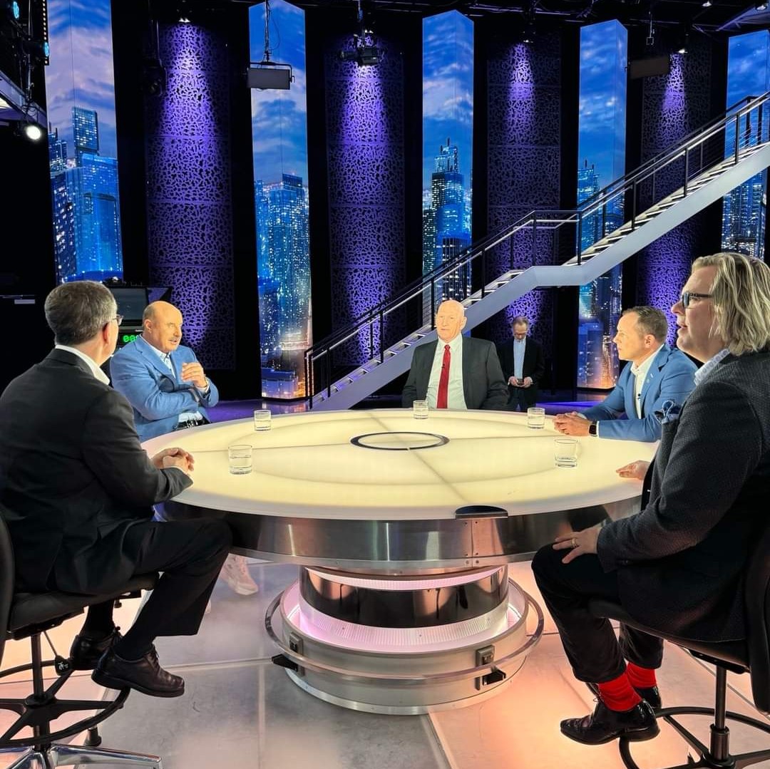 Merit Street Media will go live on April 2nd with the biggest launch of a new TV network in US history. This week we shot promos with Dr. Phil for our own show on Merit, The Behavior Panel.