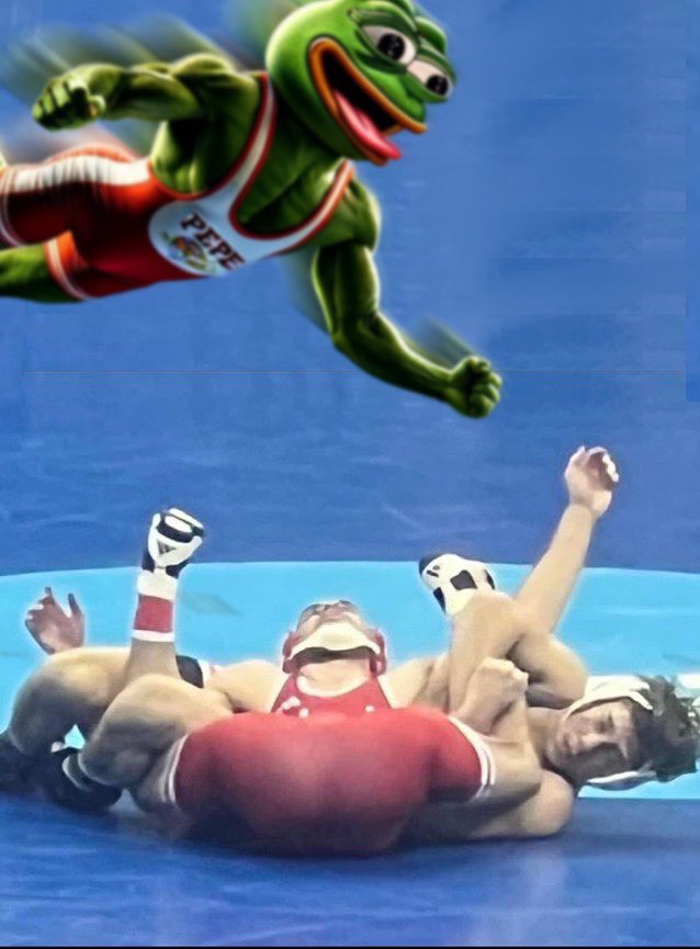 Demonstrate dominance 
$Pepe