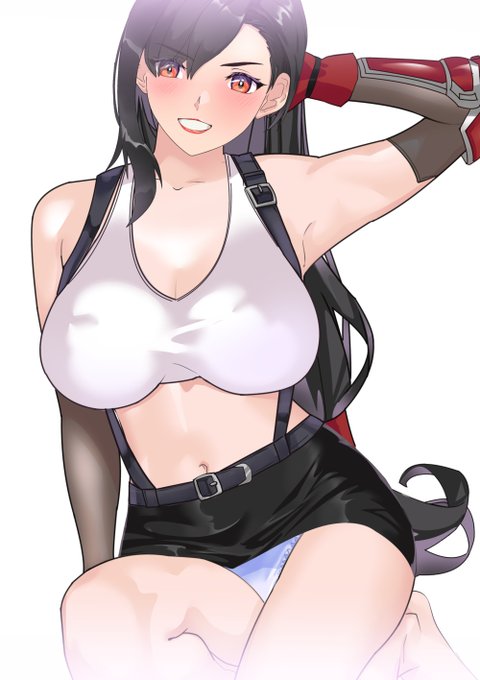 おはようございます❤(#^.^#)
ティファたんのお誘いポーズ❣❣ 