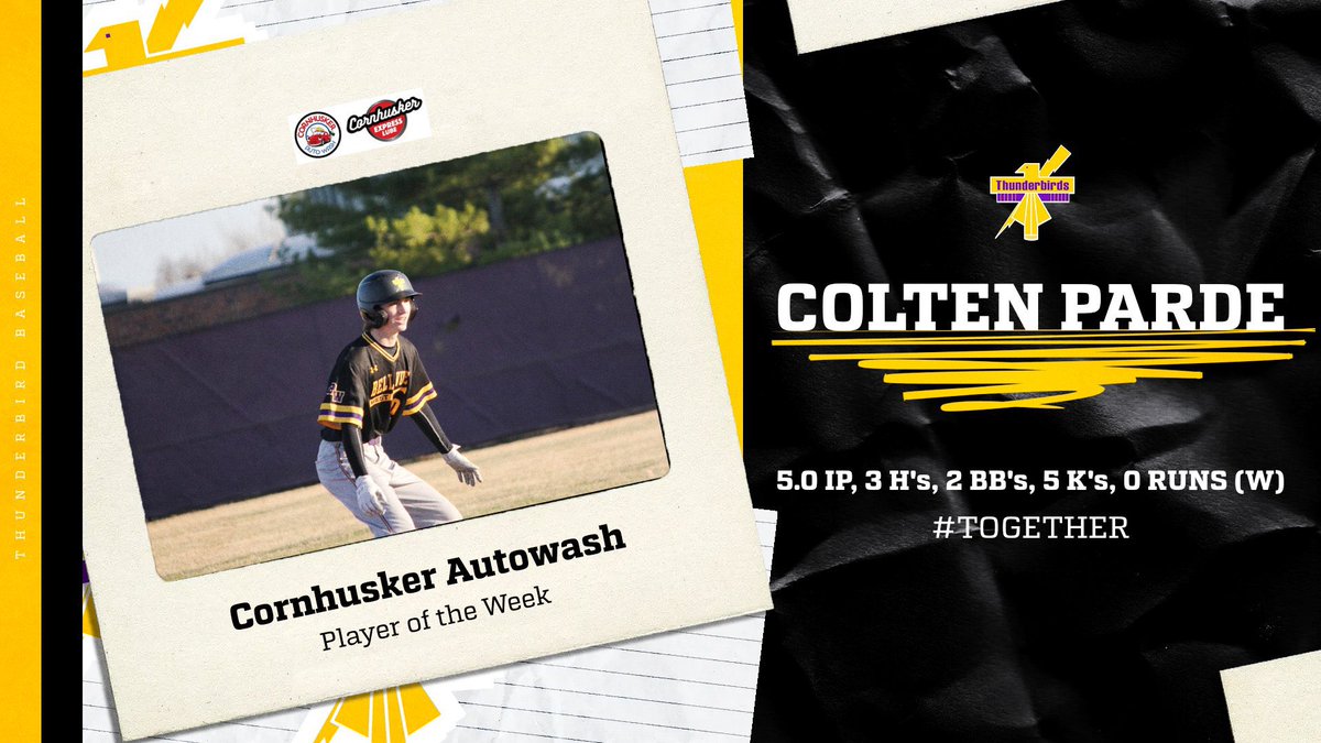 Bellevue West Thunderbirds Baseball tweet media