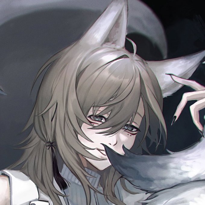 「fox boy hair between eyes」 illustration images(Latest)