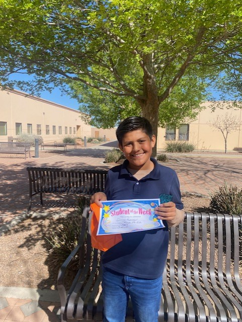 SEISD_RSalcido's tweet photo. Our 7th Gr #PBIS SOW is Diego Rosas 🙌Diego follows our PBIS core values and has a positive attitude that is infectious. He always has a big smile and big heart while being respectful at all times.  #GEMSshineBright 💎😎#PositivityIsContagious https://t.co/5IiVNGNGkv