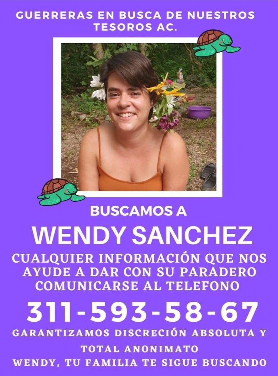 Soy la voz de Wendy, estoy desaparecida mi familia me busca incansablemente, ayudame a regresar a casa, si puedes sugerirle a mi familia donde buscarme, no lo dudes, solo queremos estar unidos y continuar nuestras vidas, te garantizamos anonimato y discreción absoluta.