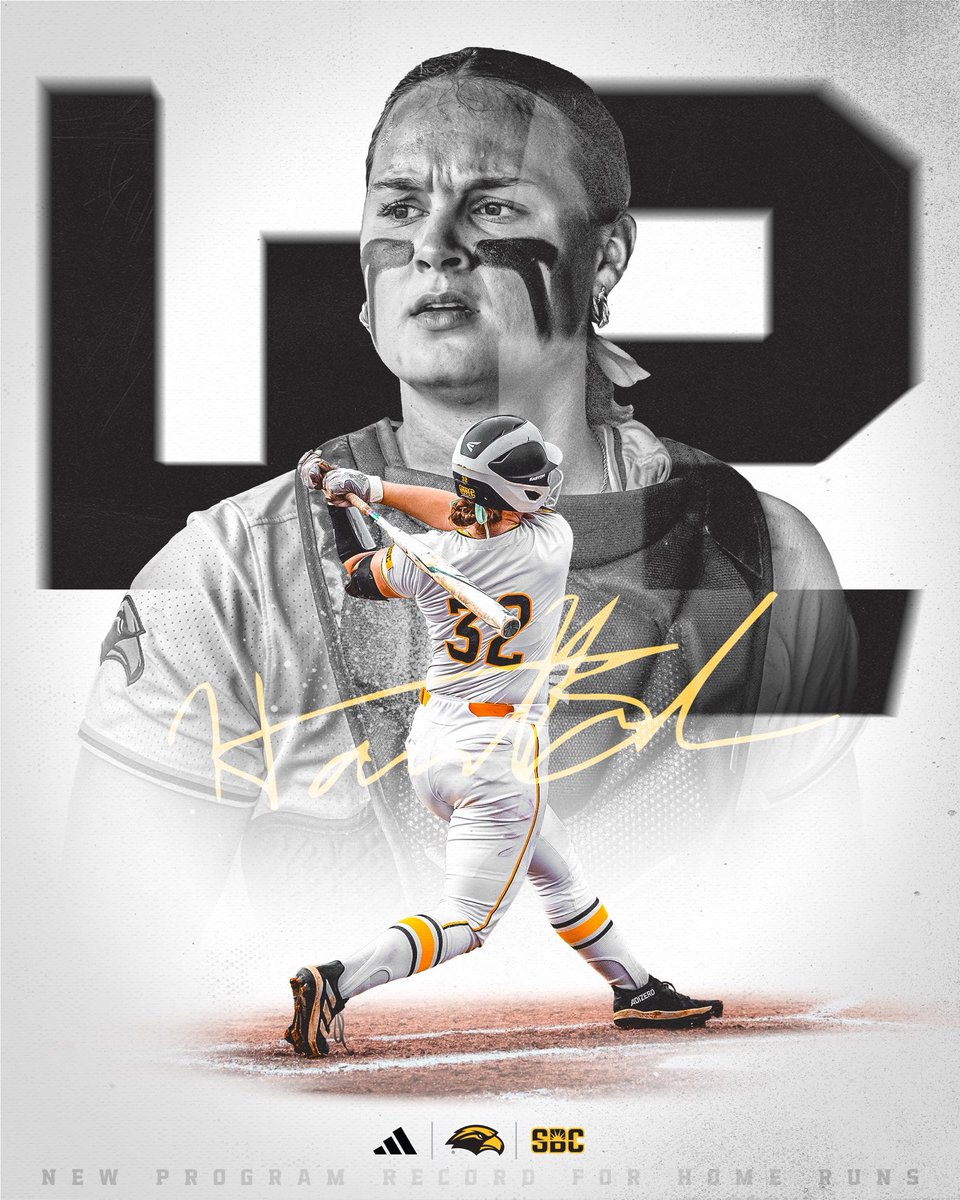 𝗡𝗲𝘄 𝗛𝗼𝗺𝗲 𝗥𝘂𝗻 𝗤𝘂𝗲𝗲𝗻 👑 On the first pitch of the inning, Borden's grand slam makes history! Borden now stands alone for most home runs in program history! #SMTTT | #RiseAsOne