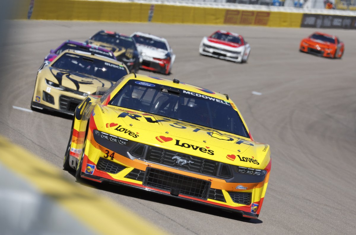 Don't miss @Mc_Driver in action at the #EchoParkGP today at 2:30 p.m. CT! Tune in to catch the race live on Fox. Let's cheer on Michael McDowell as he takes on @NASCARatCOTA! 🔥🔥

@Team_FRM #NASCAR