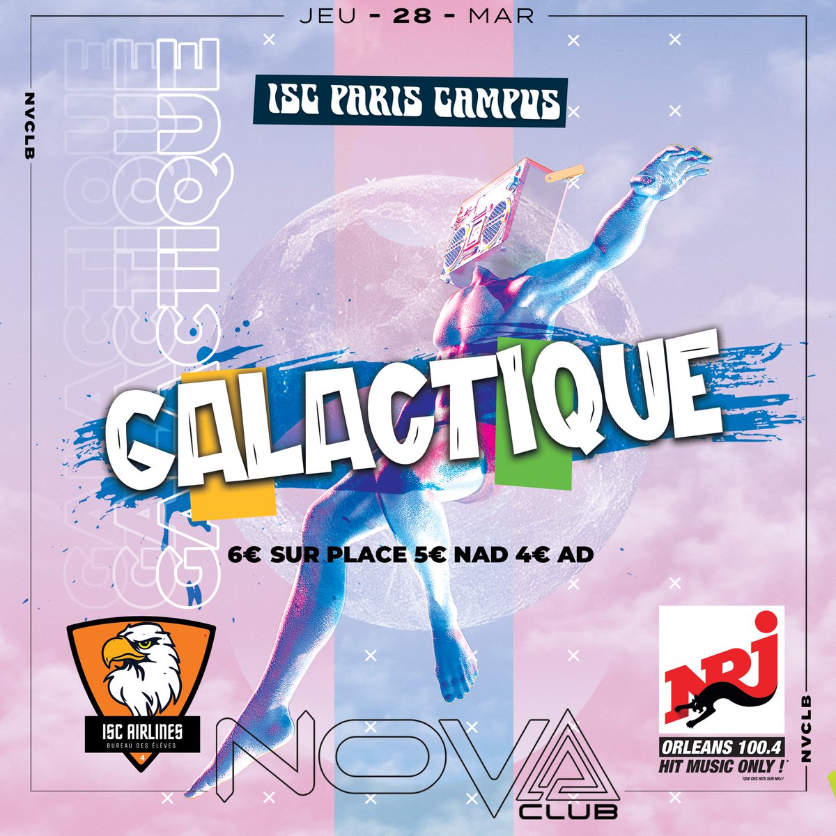 novaclub45's tweet photo. Une semaine bien chargée 😉
28/03 : #Galactique
29/03 : #LatinAddict
30/03 : #URBN
31/03 : #LaMamasita https://t.co/ypPyMFqGCB