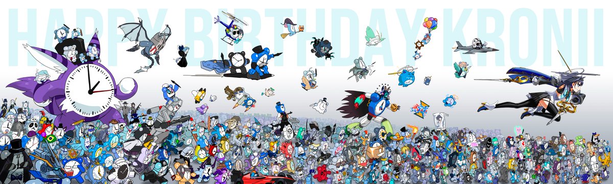 cahryos's tweet photo. #kronillust #HELLoHALO
Want to thank the KCT staff for using my art as the project's banner. It was fun to go around hunting for Kronies, drawing them... Apologize for those kronies I couldn't draw, felt that if I asked not many would answer and too many kronies would be left out https://t.co/WiWMCKGDIK