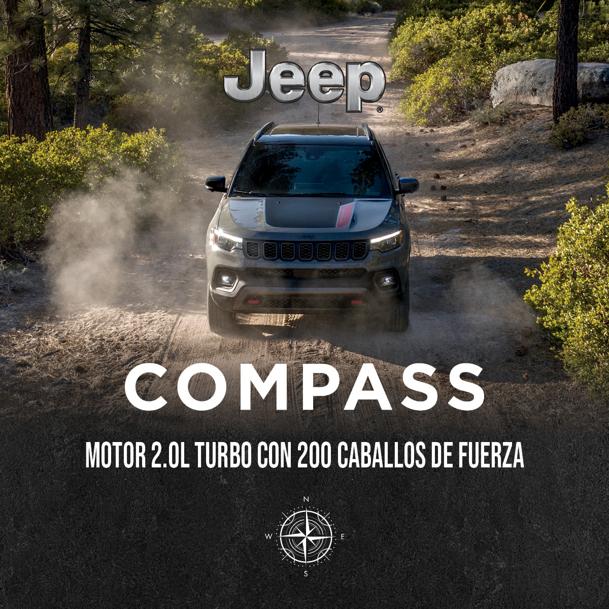 Con la fuerza del #JeepCompass puedes recorrer cada rincón de la Isla sin problema. 🍃⛰️

¡Empieza tu aventura visitando tu concesionario más cercano! 
 jeep.com/pr/find-a-deal…