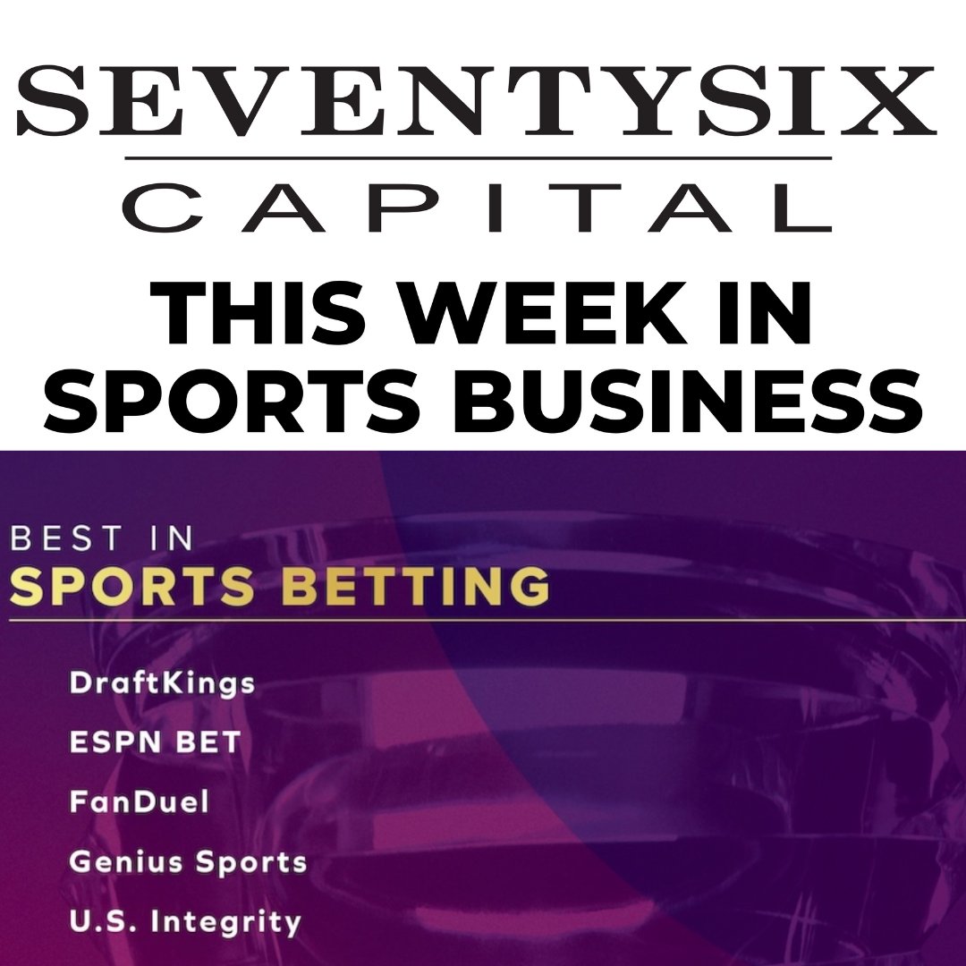 📅 This Week in Sports Business is out! Top stories 👇  - @USintegrity was nominated for the Best In Sports Betting award for the 2024 Sports Business Journal Awards.