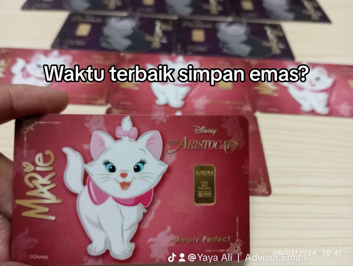 yayabellaa's tweet photo. Sebenarnya waktu terbaik untuk beli emas adalah waktu sekarang, waktu kita ada duit. Tak perlu banyak, cukup 1 gram atau RM100 sahaja untuk bermula. Jangan satu hari nanti kita menyesal tak beli emas pada March 2024.

Hubungi saya untuk kita sama-sama letakkan sedikit simpanan https://t.co/1yvosgSRi4