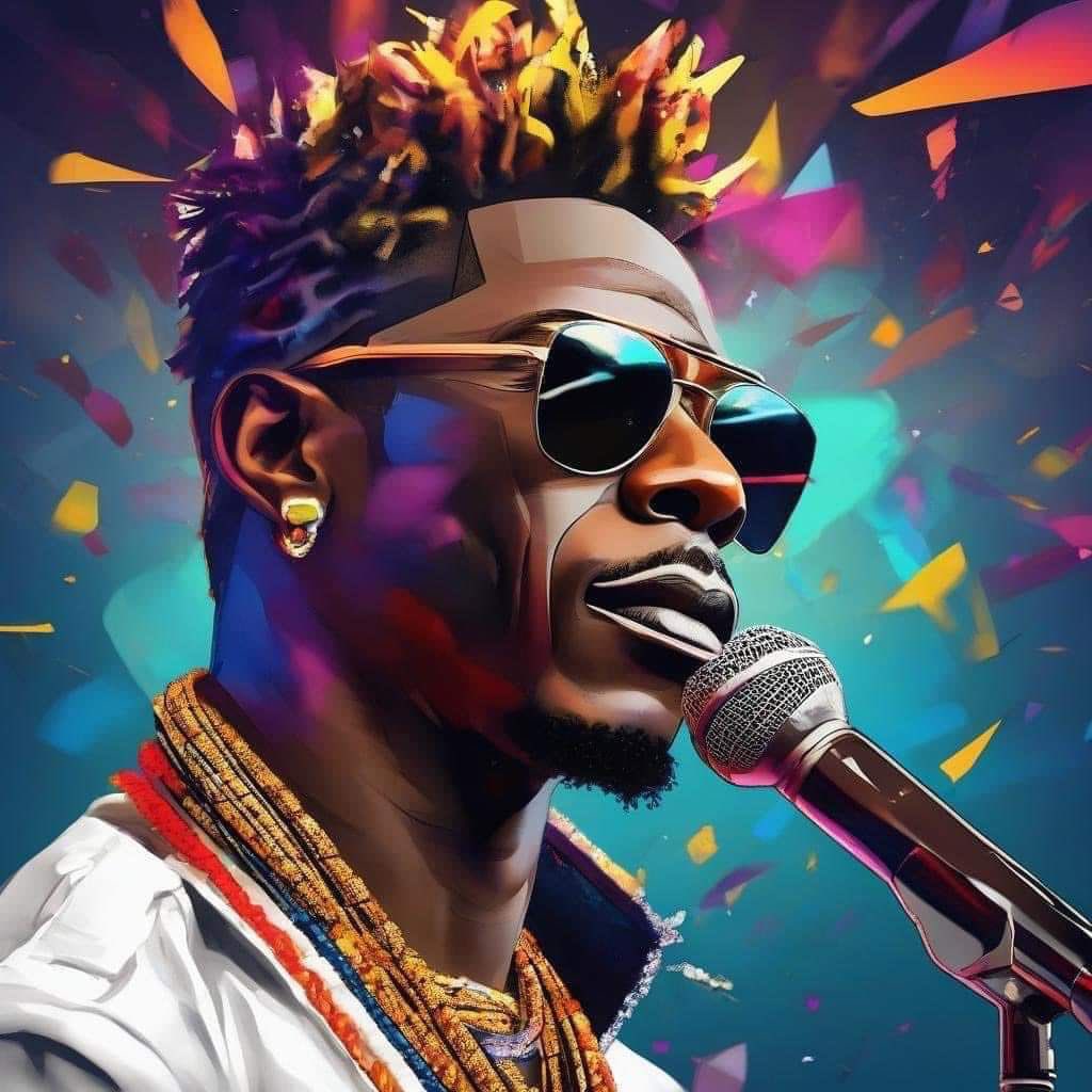 This picture of Shatta Wale is causing trouble