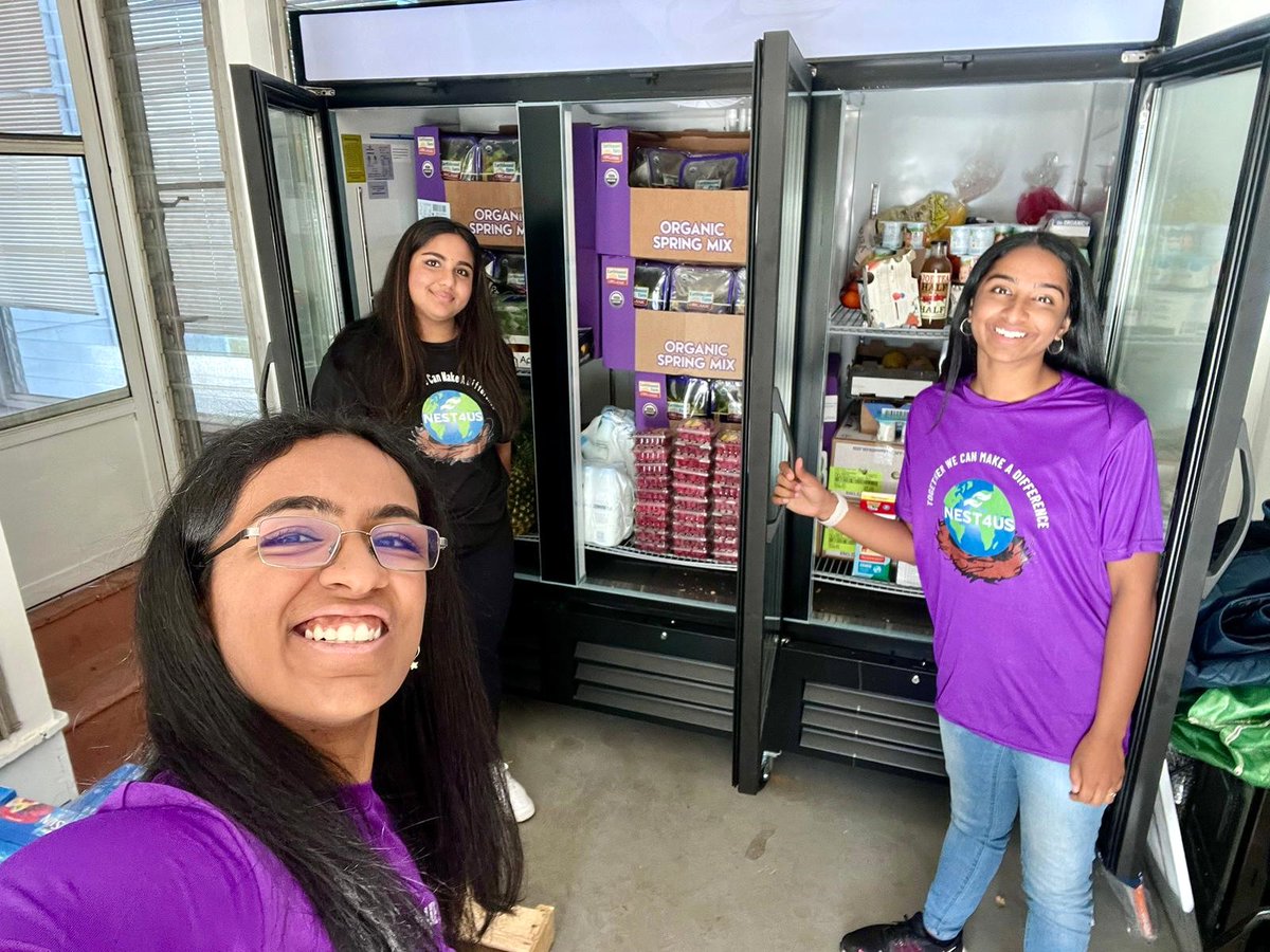 Check out our new freezers, fully stocked with a variety of foods that will help #families facing food insecurity via #NEST4US #NESTNurtures program! Are you an individual or business-#support us by purchasing a #fridge or freezer! nest4us.org shorturl.at/gqBR3