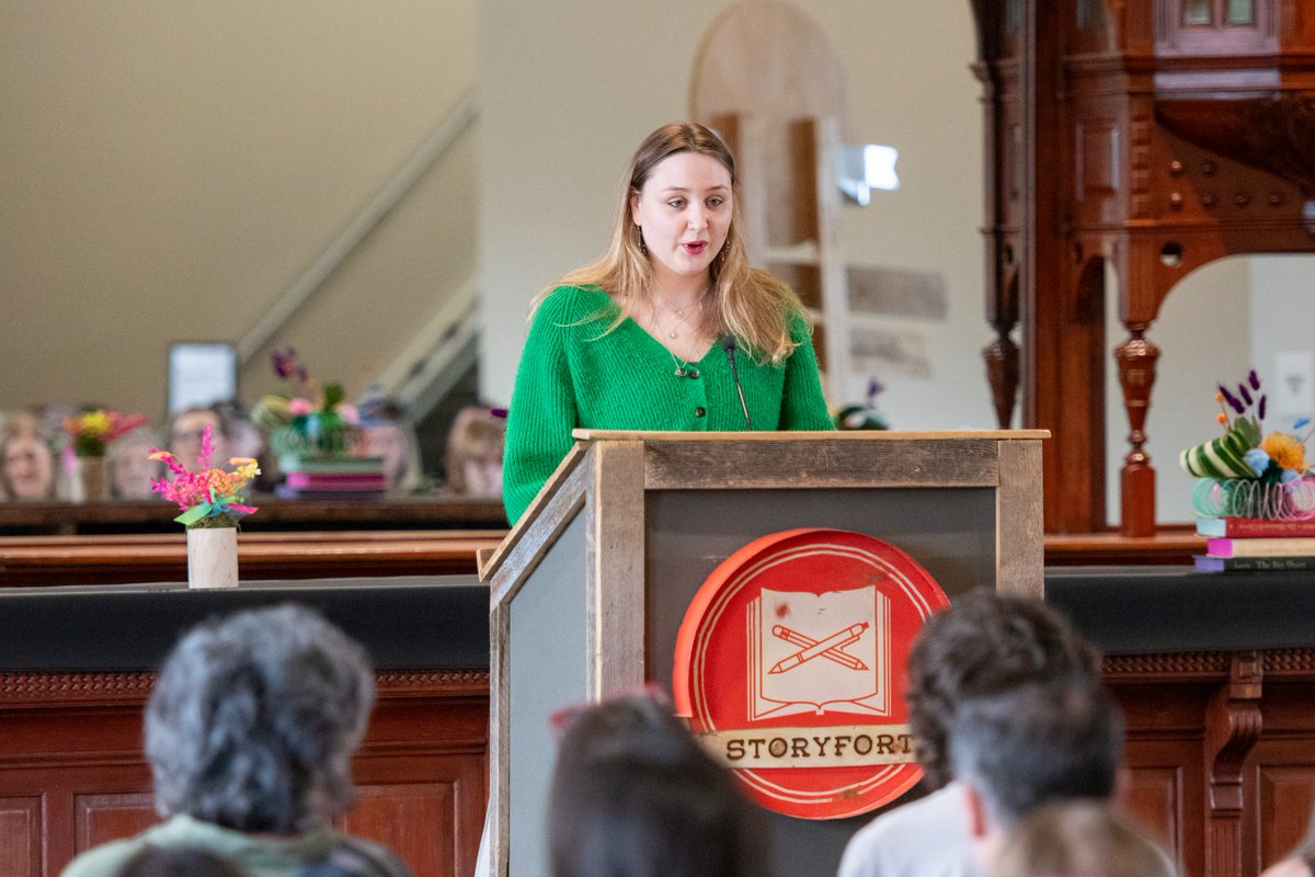 Attendees of @treefortfest enjoyed readings from several talented undergraduate and graduate #BoiseState students at Storyfort on March 21–22. Each year, Storyfort brings in new and familiar literary faces for discussions, cozy readings, and interesting panels. #Treefort2024