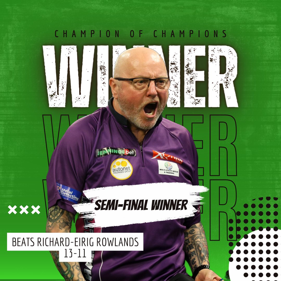 A Hammer Blow 🔨

Andy Hamilton finally sees off Richard-Eirig Rowlands to book his spot in the <a href="/jenningsbetinfo/">JenningsBet</a> Champion of Champions Final 🎯