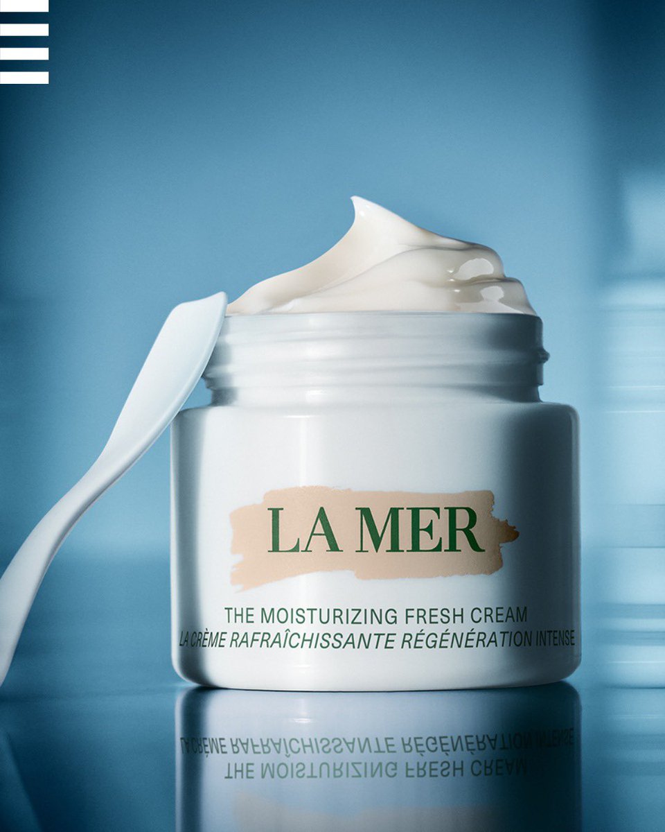 SephoraTurkiye's tweet image. Lamer'den 💙YENİ The Moisturizing Fresh Cream💙​

Efsanevi soğuk jel dokusunun yeni bir yorumu olan bu krem, hafif ve dinlendirici Mucizevi İksir™️ teknolojisi ile nemlendirme sağlarken, cilt bariyerini güçlendirmeye yardımcı olur.​

Sephora'da Keşfet.​
#sephoratürkiye #lamer