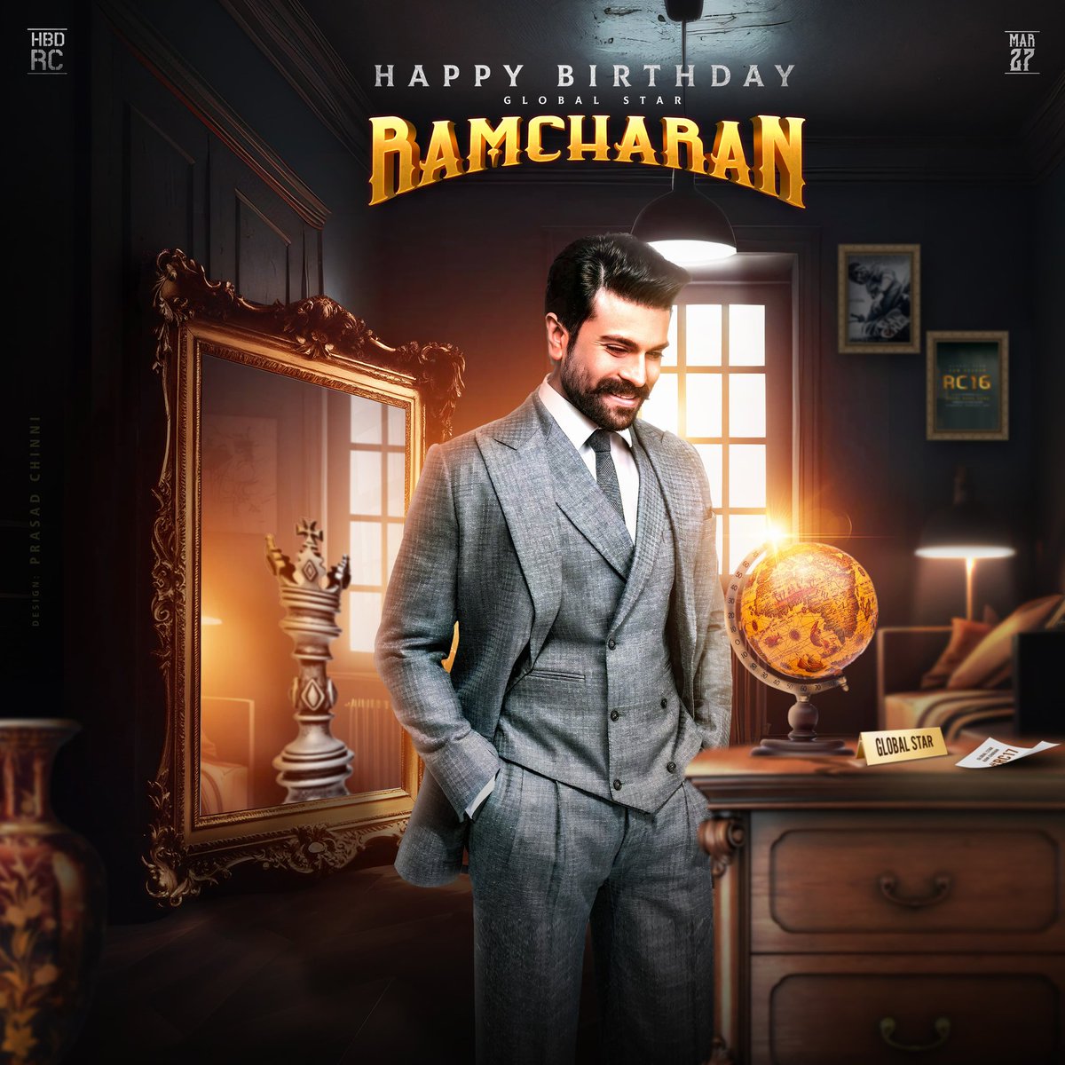 The concept work! 🧑‍🎨🔥👑

#RamCharanBdayCDP #CharanArts
#GameChanger @AlwaysRamCharan